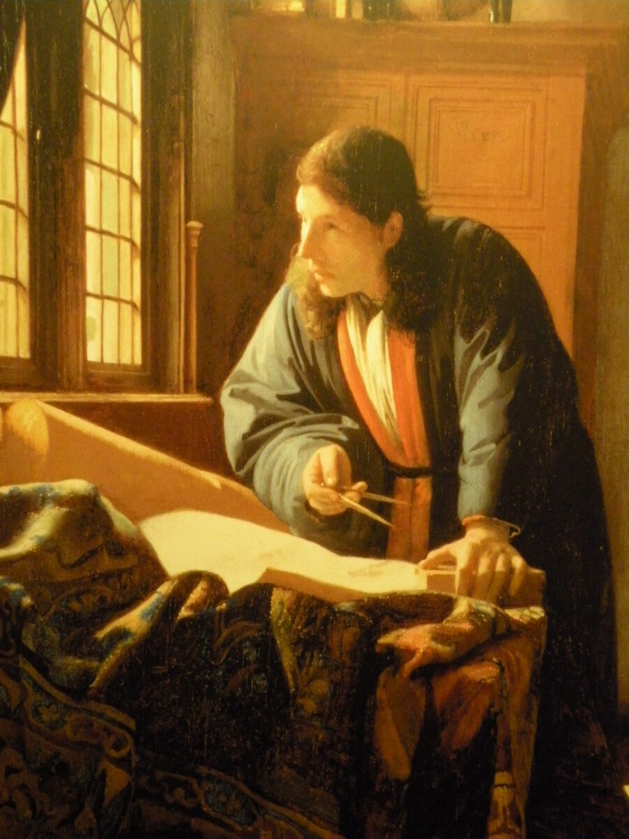 The BEST Vermeer S Geographer And Astronomer Tradition Online   Geographer 900x1200 